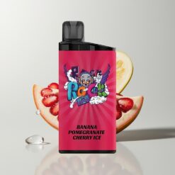 Banán Granátové jablko Třešeň Led IGET Bar 3500 Puffs