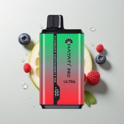 Borůvka Malina Třešeň Citrón & Borůvka Hayati Pro Ultra 15000 Puffs