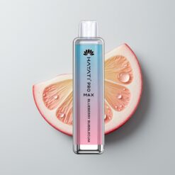 Borůvkový Bubnový Gum Hayati Pro Max 4000 Puffs S LED Diody