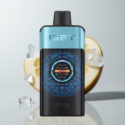 Borůvková ledová IGET ONE 12000 Puffs s velkým zakřiveným barevným displejem