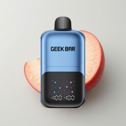 Broskev & Bobule GEEK BAR 2GO 50000 Puffů Interaktivní Velká Obrazovka