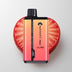 Jahodová Brusinková Třešeň Cherry Ice Hayati Pro Ultra 15000 Pufů