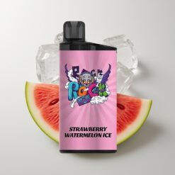 Jahodový Melounový Led IGET Bar 3500 Puffs Jednorázové Vaporizéry 1400 mAh