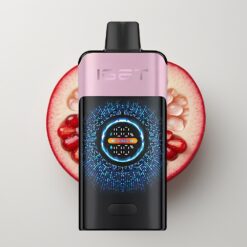 Třešňová Granátová IGET ONE 12000 Puffs Velký Zakřivený Barevný Displej