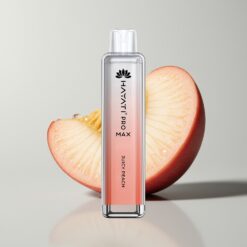 Šťavnatá broskev Hayati Pro Max 4000 Tahů Rechargeable