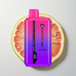 Černý rybíz Citronáda Jahodová Citronáda Hayati Pro Ultra 15000 Puffs