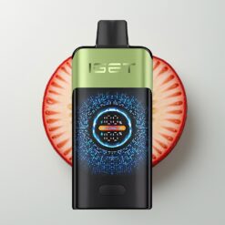 jahodové kiwi ledové IGET ONE 12000 Puffs s velkým zakřiveným barevným displejem