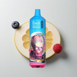 Borůvka-Kyselá Malina RandM Fumot Tornado 9000 Puffs Mřížková Cívka