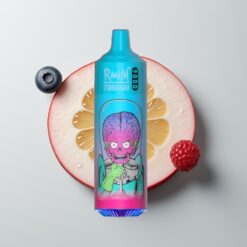 Borůvka Malina RandM Fumot Tornado 9000 Puffs Jednorázové Vaporizéry