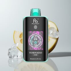 Borůvka s Ledem Fumot Tornado 25000 Puffs 20ml