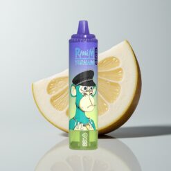 Borůvková bublinková guma RandM Fumot Tornado 15000 Puffs LCD