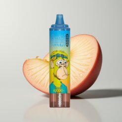 Broskev Mango RandM Tornado 15 000 Puffs LCD