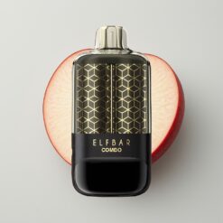 ELF BAR COMBO 25000 Puf Jednorázové Vaporizéry Jablko & Šťavnatá Broskev s Typem-C