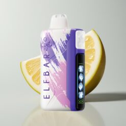 Elf Bar Ice King 40000 Puffs Jednorázové Vaporizéry Kyselá Šťavnatá Gumová s LCD Displejem