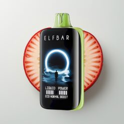 Elf Bar MoonNight 40000 Pochů Jahoda-Kiwi Led Jednorázové Vaporizéry