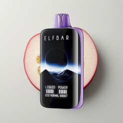 Elf Bar MoonNight 40000 Pufů Jednorázové Vaporizéry Hroznová Malina USB-C