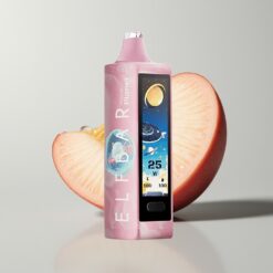 Elf Bar Planet 25000 Pufů Jednorázové Vaporizéry Broskvová+ Mesh