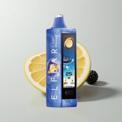 Elf Bar Planet 25000 Pufy Jednorázové Vaporizéry Kyselá Ostružina Borůvka s Mesh Coilem