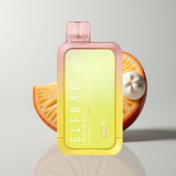 Elf Bar Raya D1 13000 Pofů Jednorázové Vaporizéry MANGO JAHODOVÁ ZMRZLINA Nabíjecí Baterie 650mAh