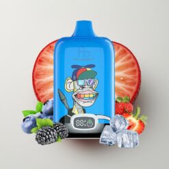 Jahoda Hroznový Fumot Tornado Digital Box 12000 Puffs MTL Mesh Koil