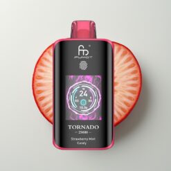 Jahodová Mátová Cukrová Fumot Tornado 25000 Puffs 20ml