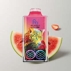 Jahodový Meloun Fumot Leopard 40K Puffs Dual Mesh