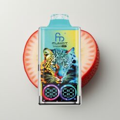 Jahodovo-Bananová Fumot Leopard 40K Puffs Dual Mesh