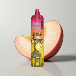 Ledová broskev RandM Fumot Tornado 15000 Puffs LCD