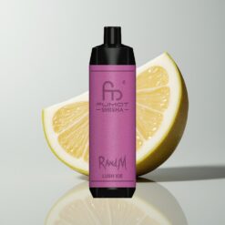 Lush Ice (Ledová Svěžest) RandM Fumot Shisha 10000 Puffs LED Indicator