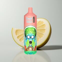 Medvědí Guma RandM Fumot Tornado 9000 Puffs Barevné RGB Displej