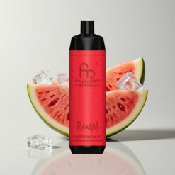 Melounový Led RandM Fumot Shisha 10000 Puffs Typ-C