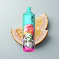 Modrá Kyselá Malina RandM Fumot Tornado 9000 Puffs Vysokokapacitní