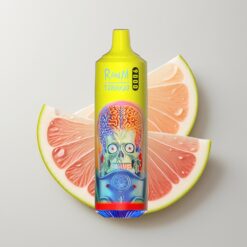 Růžová limonáda RandM Fumot Tornado 9000 Puffs RGB Display