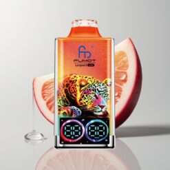 Třešňový Led Fumot Leopard 40000 Puffs 700mAh Battery