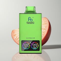 Šťavnatá Broskvová Ledová Fumot Tornado 35000 Puffů Duální Síťové Cívky