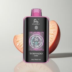 Šťavnatá broskev led Fumot Tornado 25000 Puffs 700mAh