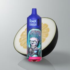 Černý Led RandM Fumot Tornado 9000 Puffs RGB Display